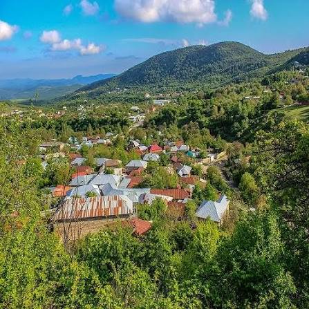 Ismayilli and Lahic village in Azerbaijan showing traditional copper crafts and cobblestone streets